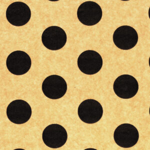 Black & Kraft Spots Wrapture Printed Tissue 1