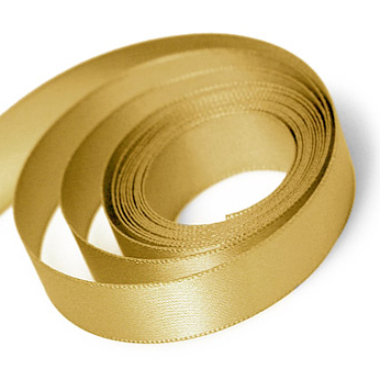 Gold Satin Ribbon 1