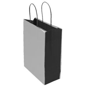 Grey and Dark Grey Bi-Colour Bag 1