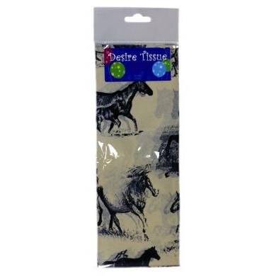 Horses Printed Tissue Retail Pack 1