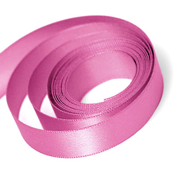 Hot Pink Satin Ribbon 1