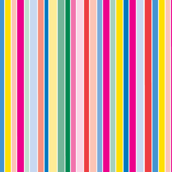 Rainbow Stripes #1 Wrapture Printed Tissue 1