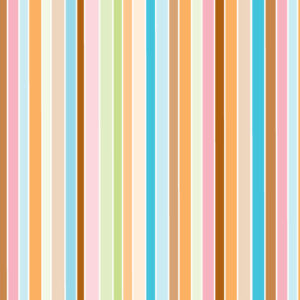 Rainbow Stripes #2 Wrapture Printed Tissue 1
