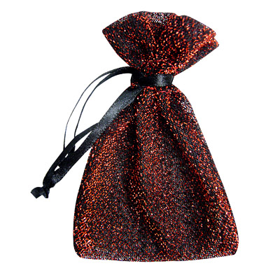 Red and Black Sparkle Pouches 1