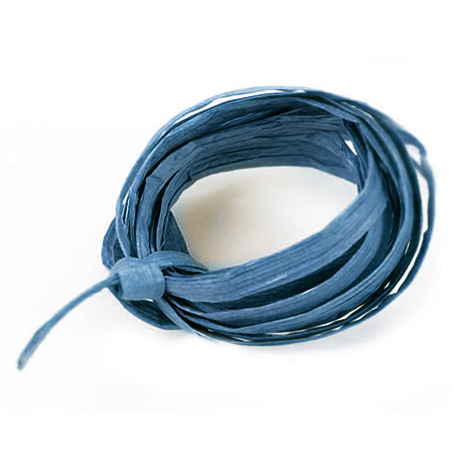 Royal Blue Paper Raffia Ribbon 1