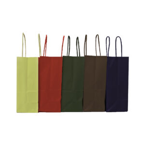 Twisted Paper Handle Carrier Bags Autumn Range