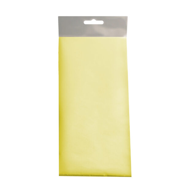 Light Yellow Plain Tissue Retail Pack 1