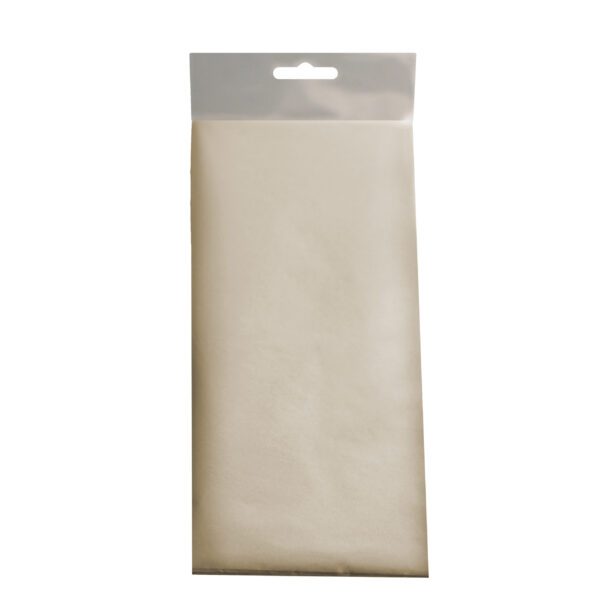 Oatmeal Plain Tissue Retail Pack 1