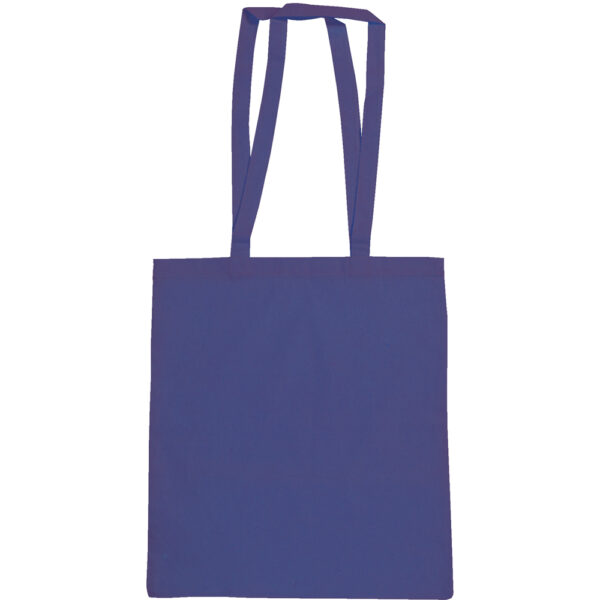 Purple Cotton Tote Reusable Carrier Bag 1